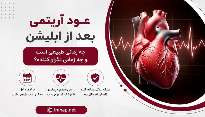 عود آریتمی قلبی بعد از ابلیشن